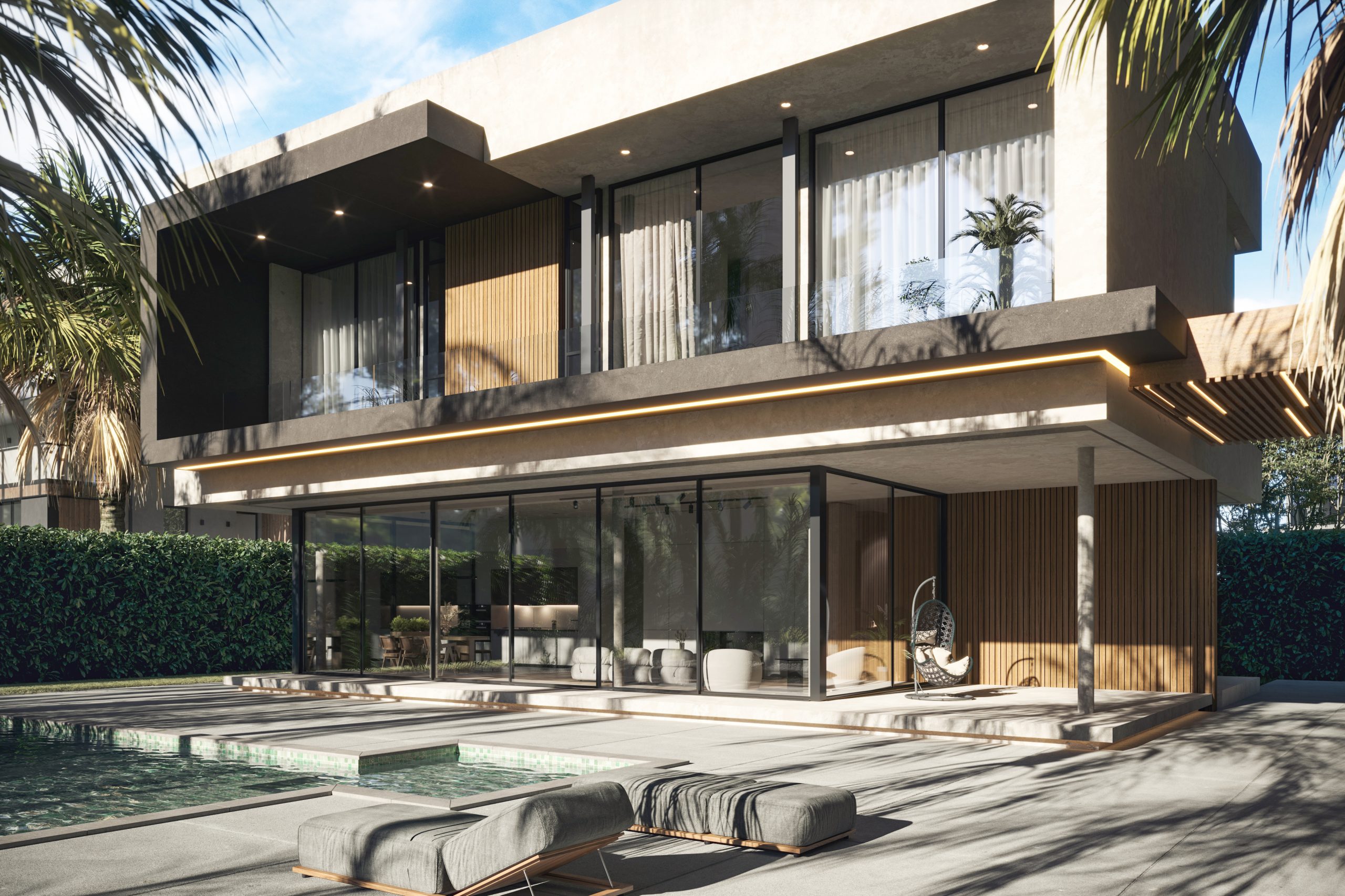 Projeto arquitetónico contemporâneo